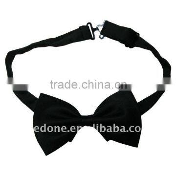 Black Bowtie polyester tie