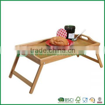 folding hopstipal bed tray from bamboo laptop desk for bed