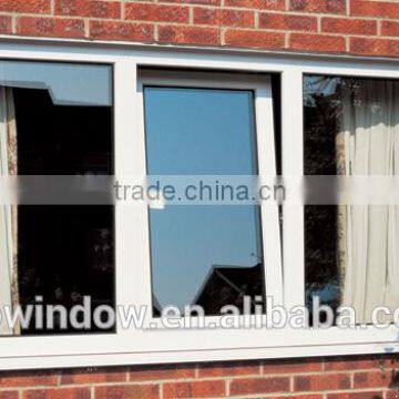 Hot sale PVC/UPVC interior/exterior tilt&turn window with double tempered glazed,PVC/UPVC windows and doors