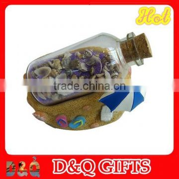 Beach souvenir Drifting bottle