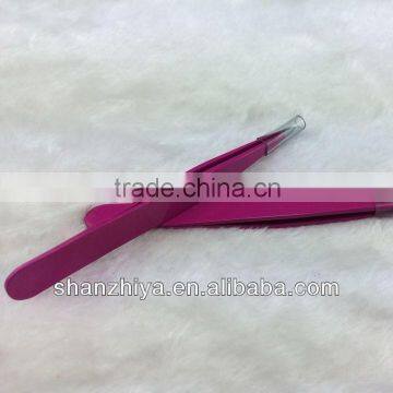 Professional Beauty Pink Eyebrow Tweezer