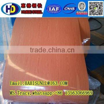 Hot Sales! Wooden Ppgi Color Coated Galvanized Coils With High Quality photo-3