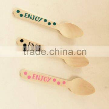 Top quality hot-sale wooden spoon ,custom-tailor,color printing