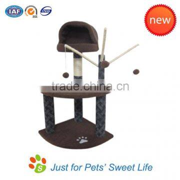 Large Cat tree with sisal pole pet product