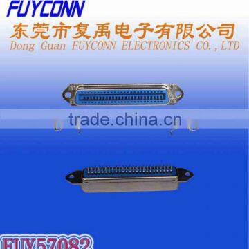 DDK 57 Centronics PCB Mount Straight DIP Female Socket Type Connector 2.16mm Pitch