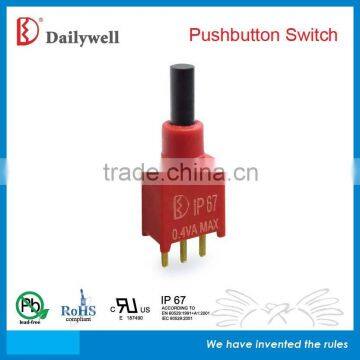Sealed Sub-Miniature Pushbutton Switches