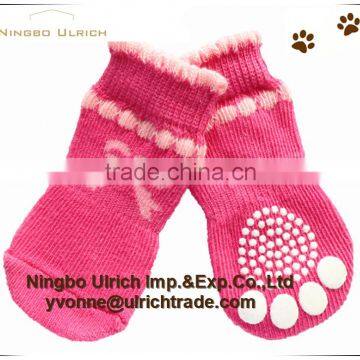 S32 cotton knitted fashion factory sell pet socks