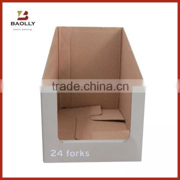 Hot Sale Corrugated Paper Grey Paper Box Fold For Display Box