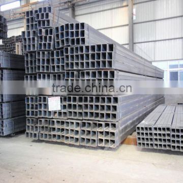 Q235 SS400 A36 mild carbon square steel pipe for construction