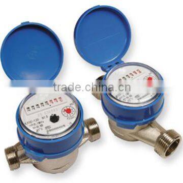 Dry Dial Single Jet Brass water meter