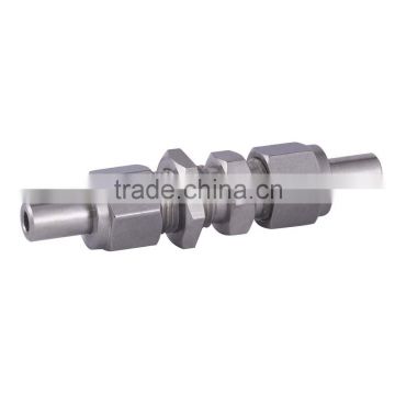 bulkhead union, straight union, compression fitting