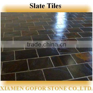 Slate tiles floor, indoor slate flooring