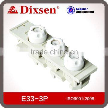 Ceramic and resin Fuse Link& Fuse base E33-3P electronic fuse holder