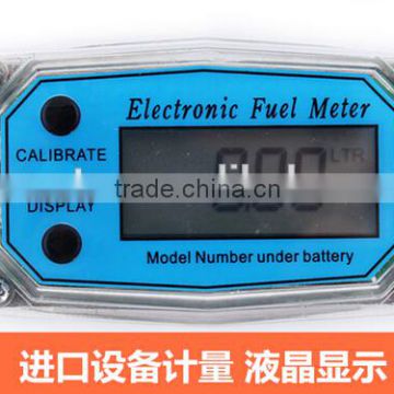 Electronic fuel meter, digital oil meter, gear meter, diesel fuel flow meter