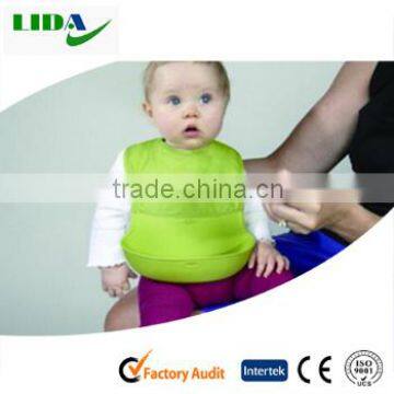 Custom Best Waterproof Silicon Baby Bib BOB100 photo-4