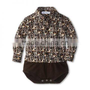 Baby Rompers Clothes Baby Boys Casual Shirt Romper For Wholesale China Quality Choice photo-2