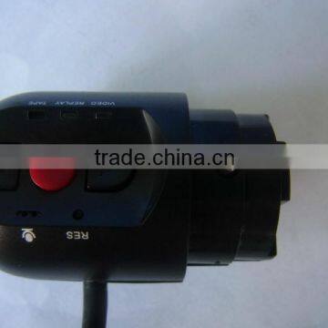 DVR-100 Car DVR with 420 P 120 Degree Wide Angle Camera Shooting