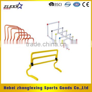 orange PE set adjustable mini training hurdle