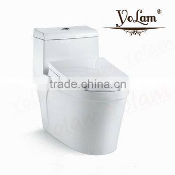 YL1017 Surface Glaze Bathroom Ceramic Floor Mounted Toilet