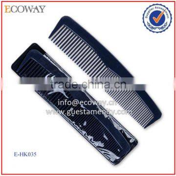 hotel cheap personalized hair comb plastic women comb for hotel use