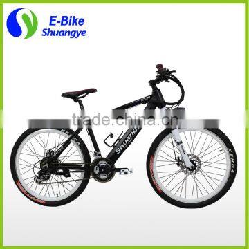 Shuangye cheap 26'' 27.5'' mountain ebike with lithium battery                        
                                                Quality Choice