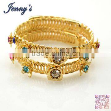Fashion Alloy Crystal Diamond Rhinestone Decoration Bracelet latest design JAB003