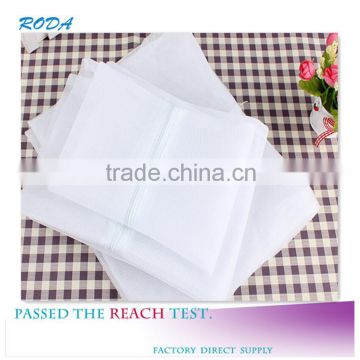 YIWU RODA 100%polyester pure white plain washing bag