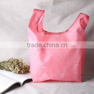 Useful supermarket shopping tote bag polyester fabrics bag