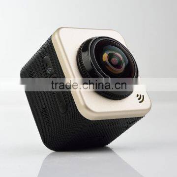 Cube 360S 12 MP 1080P VR 360 Degree Panorama Waterproof Action Camera