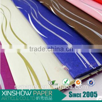 Cheap professional promotion custom printed gift wrapping paper