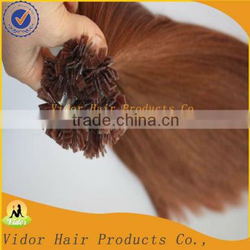 Pro bonded Hair Virgin Remy Brazilian Flat Tip Hair Extension