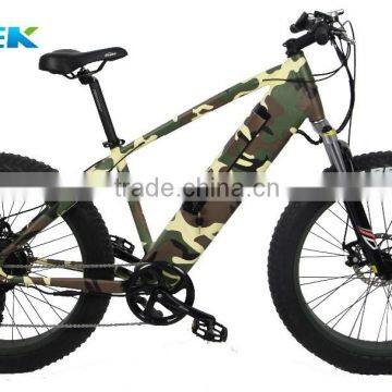 fat tire electric bicycle with full suspension and 8fun motor