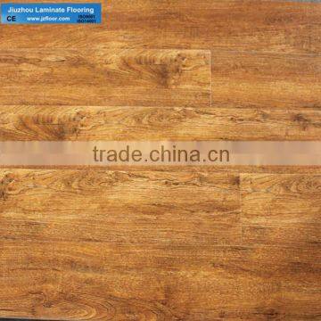 high glossy mould pressing laminated wood flooring China SH8000-B