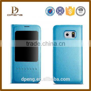 Custom Magnetic PU Leather Folding Case Cover Fit for IPhone 6 photo-4