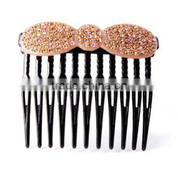 Fashion rhinestone Insert Comb