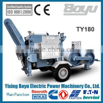 180KN Stringing equipment hydraulic overhead transmission puller