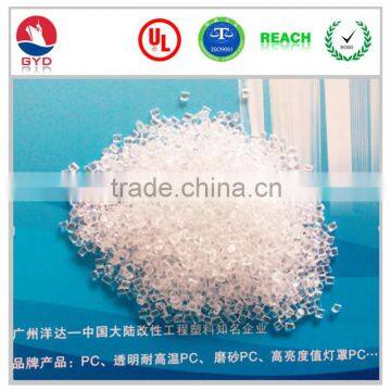 Low halogen Flame retardant PC Plastic material FR PolyCarbonate granules