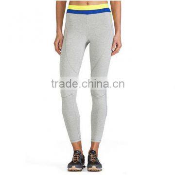 Wholesale women plain cotton spandex blank legging Yoga pants