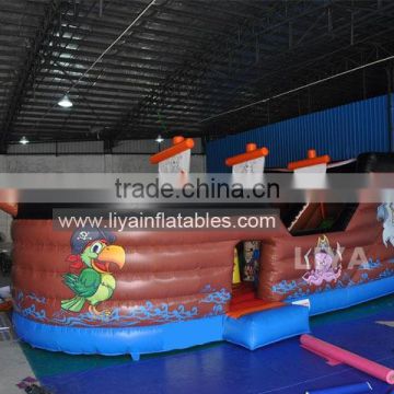 Hotsale commercial inflatable pirate ship, inflatable pirate slide,inflatable pirate bouncer