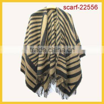 Winter warm scarf 100% acrylic Blanket scarf And Shawl