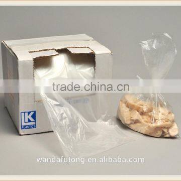 wholesale fpb-16 0.6 mil Utility Bags on Rolls with Twist Ties, 18" x 24", Clear