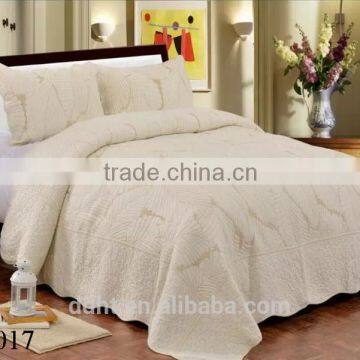 DD8017 Embroidery Quilts / Embroidery Bedspreads / Bedding Sets