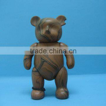 Plastic wood stripes trans doll