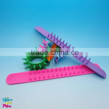 Promotional Fantastic SPIKY Shape Silicone Slap Band