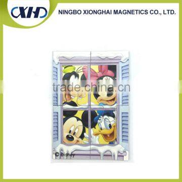 China new design popular promotion animal magnetic puzzle for kids