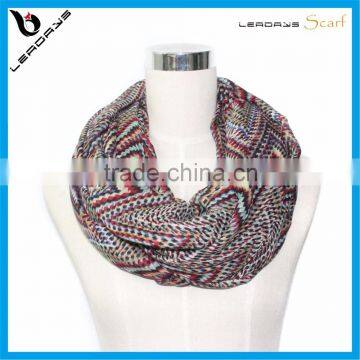 best selling classic wholesale voile chevron infinity scarf