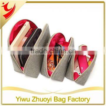 Shinning Style Cosmetic Bag, 3pcs makeup bag sets