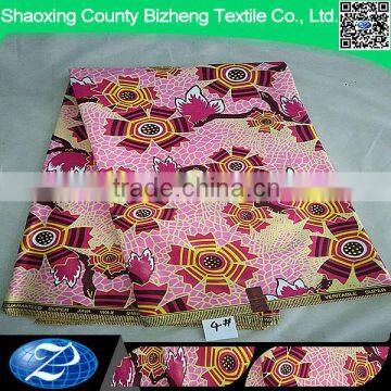 New African organza wax prints lace fabric style in stock