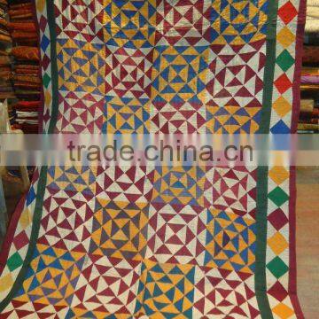 authentic applique india and pakistani quilts/gudris