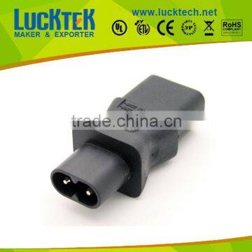 2pin male to iec c13 female connector